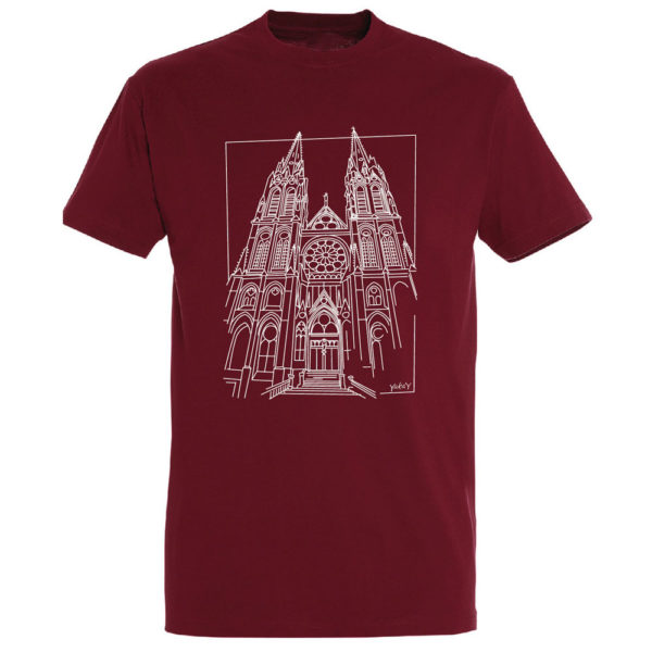 T-shirt cathédrale de Clermont Ferrand