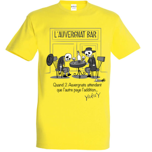 T-shirt Auvergnat bar