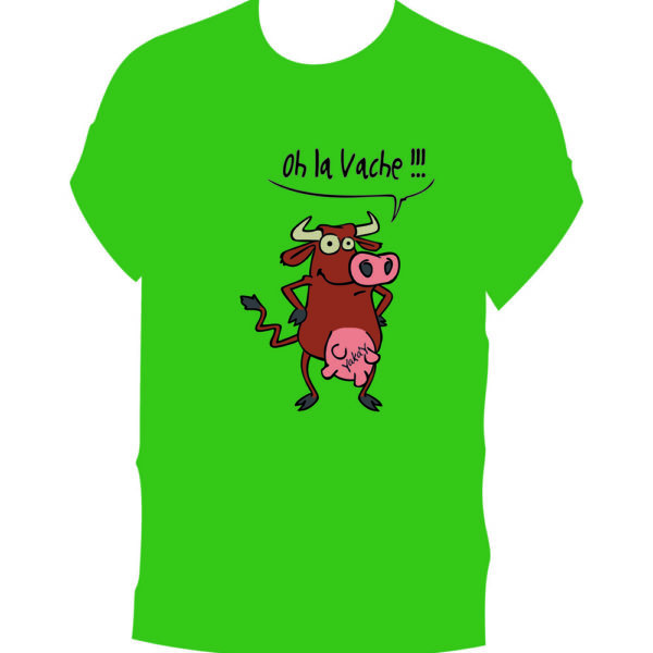T-Shirt "Oh la vache"