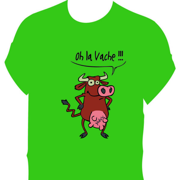 T-Shirt "Oh la vache"