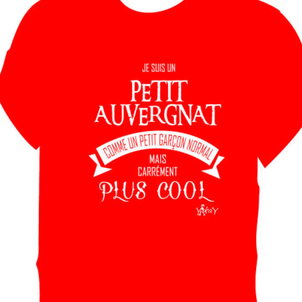 T-Shirt Garçon auvergnat