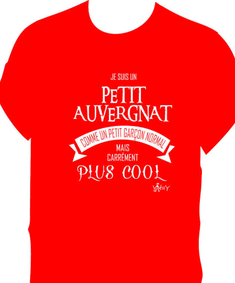 T online shirt auvergnat
