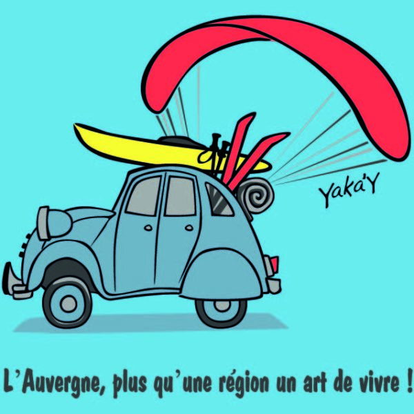 Magnet deudeuche auvergnate