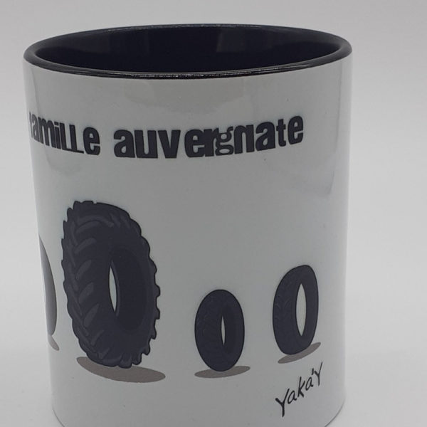 Mug pneu noir