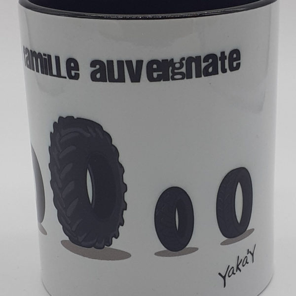 Mug pneu noir