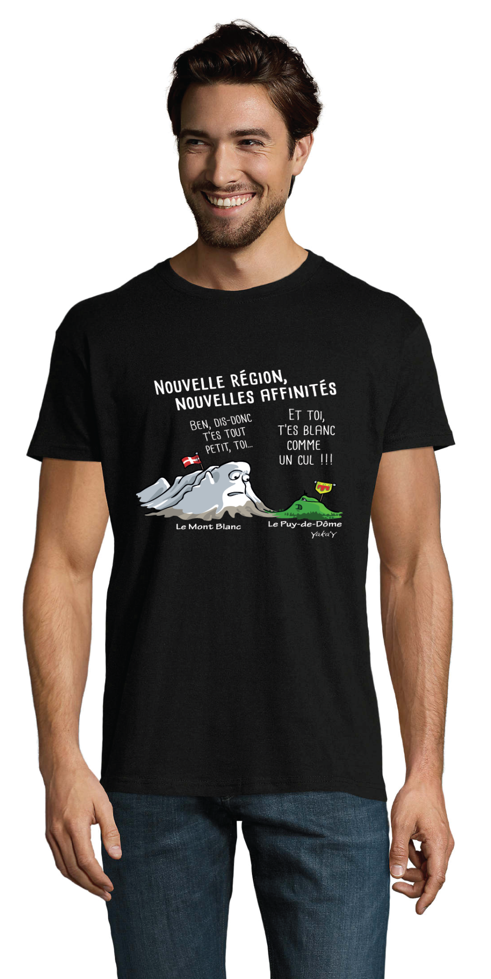 T-shirt région Auvergne rhone Alpes