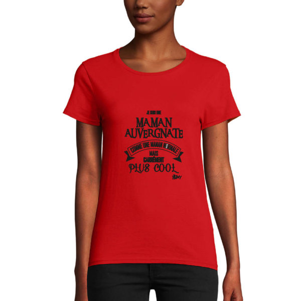 t-shirt rouge maman