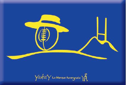 Magnet Poteaux de rugby auvergnats