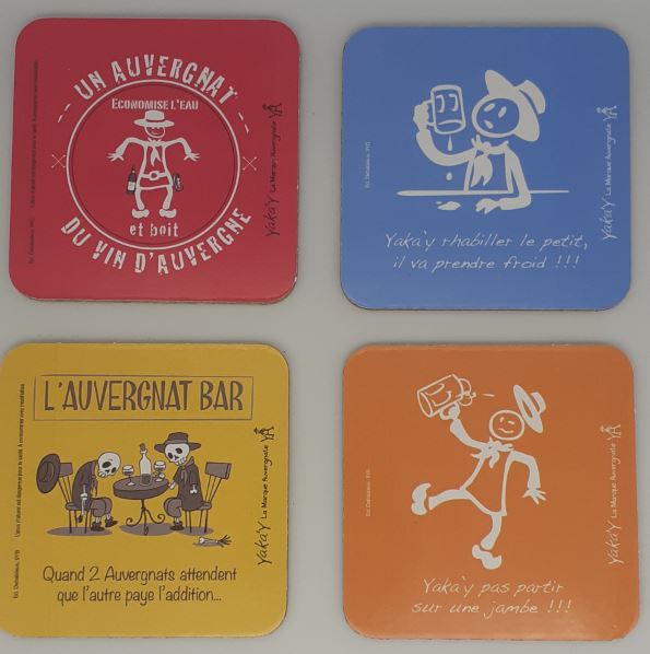 Sous verres humour auvergnat