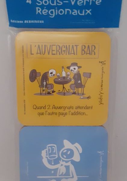 Sous verres humour auvergnat