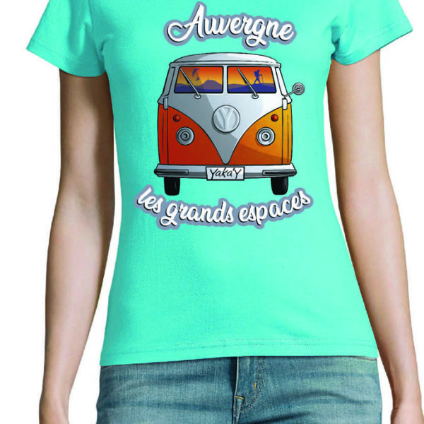 T-shirt combi en Auvergne