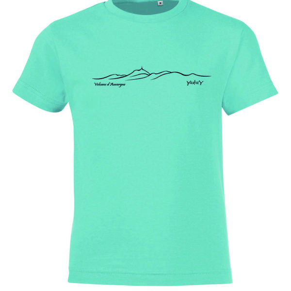 T-shirt Volcans d' Auvergne, skyline