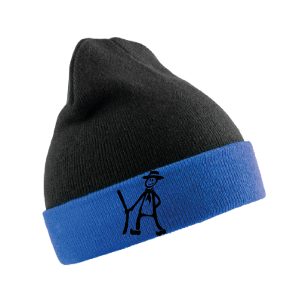 bonnet recycle bleu