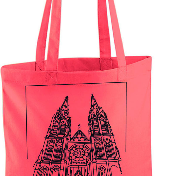 Tôte bag cathédrale de Clermont Ferrand, notre Dame de l'assomption