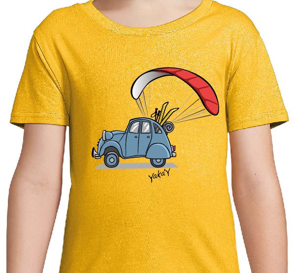 T-shirt enfant la Deudeuche