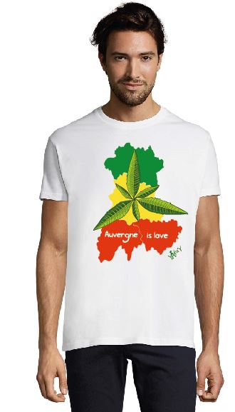 T-shirt rasta auvergnat