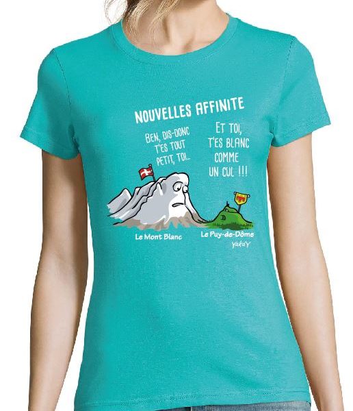 T-shirt région Auvergne rhone Alpes, humour