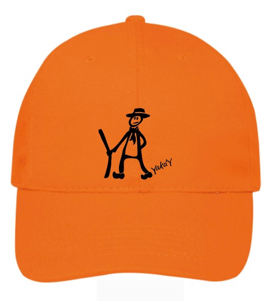 casquette orange