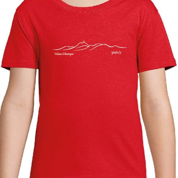 T-shirt Chaine des volcans d'Auvergne