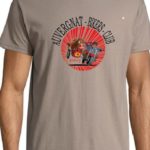 T-shirt biker auvergnat