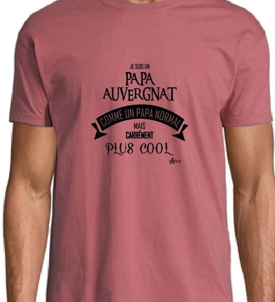 T-shirt papa auvergnat