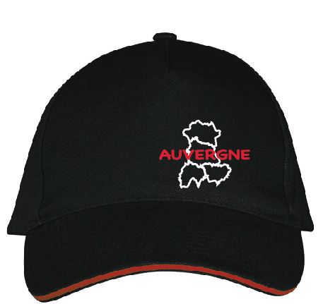 Casquette carte d'Auvergne