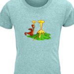 T-shirt dragon et volcan
