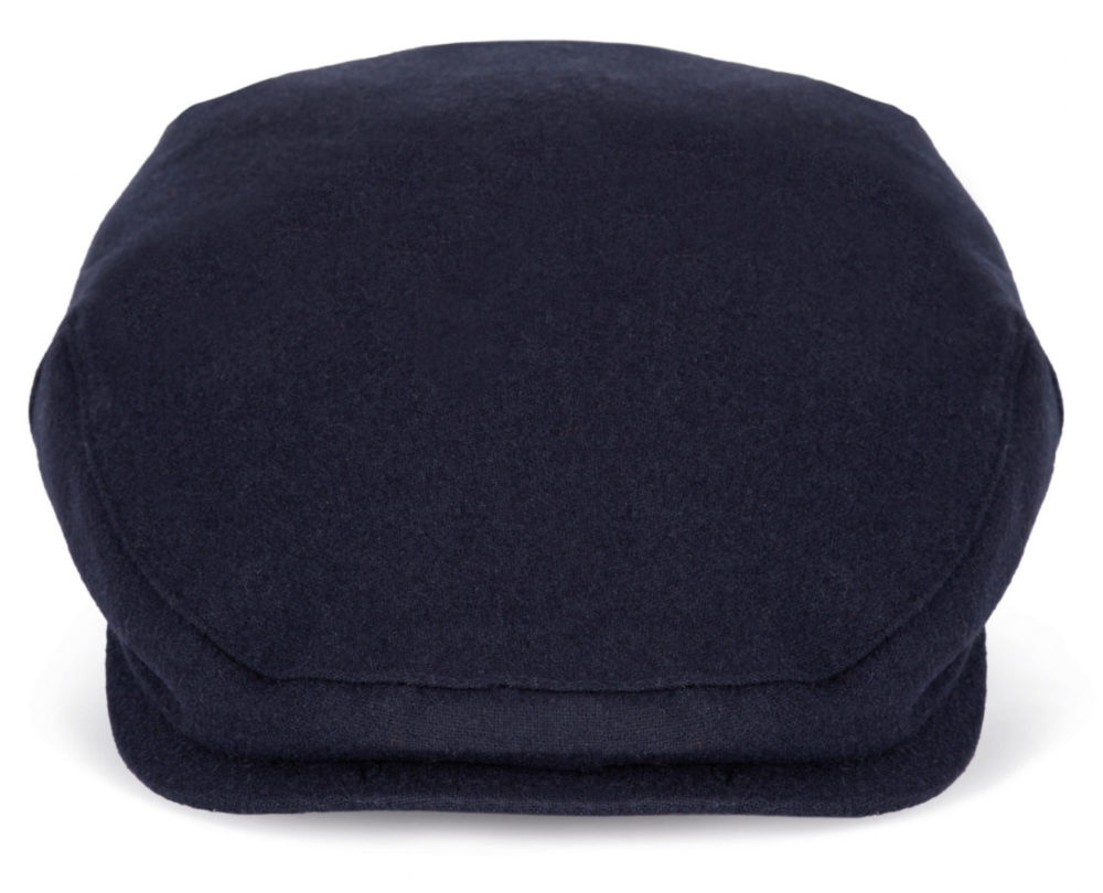 Beret bleu marine de face