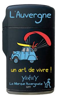 Briquet jet de flamme 2cv