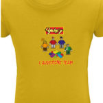 T-shirt jaune l' Auvergne Team