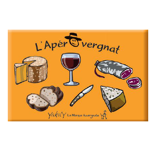 Magnet apero auvergnat