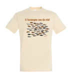 T-shirt vaches vues du ciel