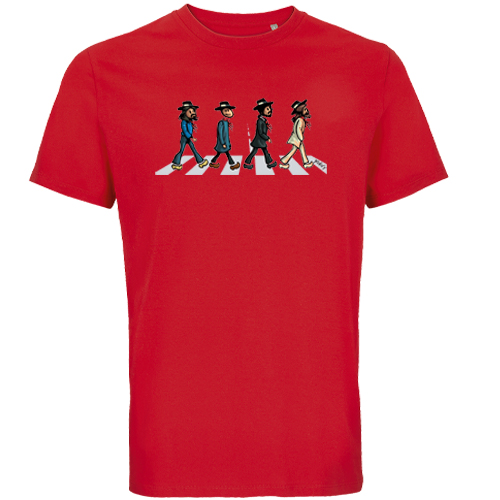 T-shirt rouge auvergnat road