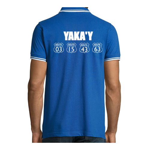 Polo brodé logo Yaka'y