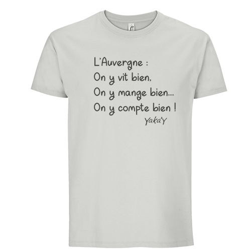 T-shirt l Auvergne on y vit bien