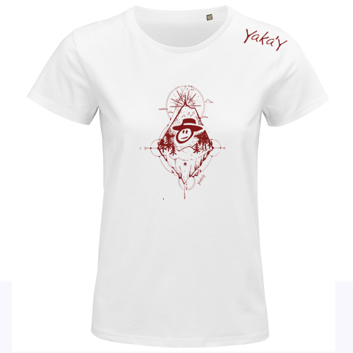 t-shirt L'Énergie Volcanique : Puy de Dôme en Effet Miroir