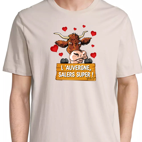 T-shirt L'Auvergne Salers Super