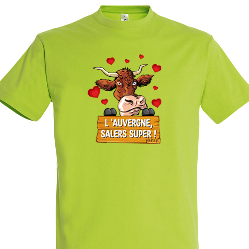 T-shirt L'Auvergne Salers super