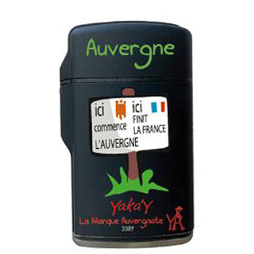 Briquet jet de flamme dessin auvergnat