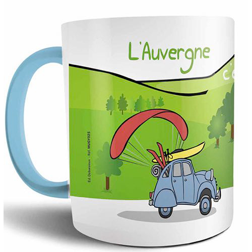 Mug l' Auvergne c'est vachement beau